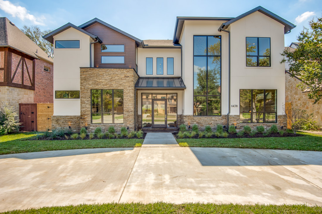 Woodland Drive stucco residence — Preston Hollow, Dallas TX